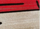 Тъкан килим MAGNOLIA 704 d.beige/red